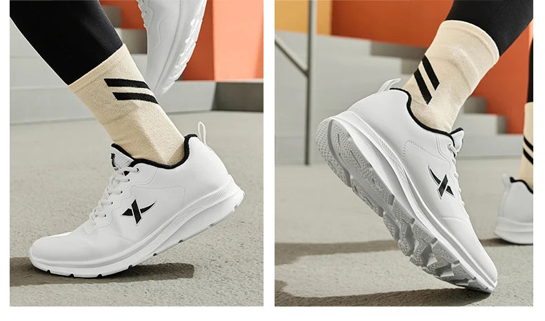 Xtep 9839 Two Cotton Version Cotton Shoes For Men 2024 Winter Soft Sports Shoes Comfortable Stability Sneakers 876419370045