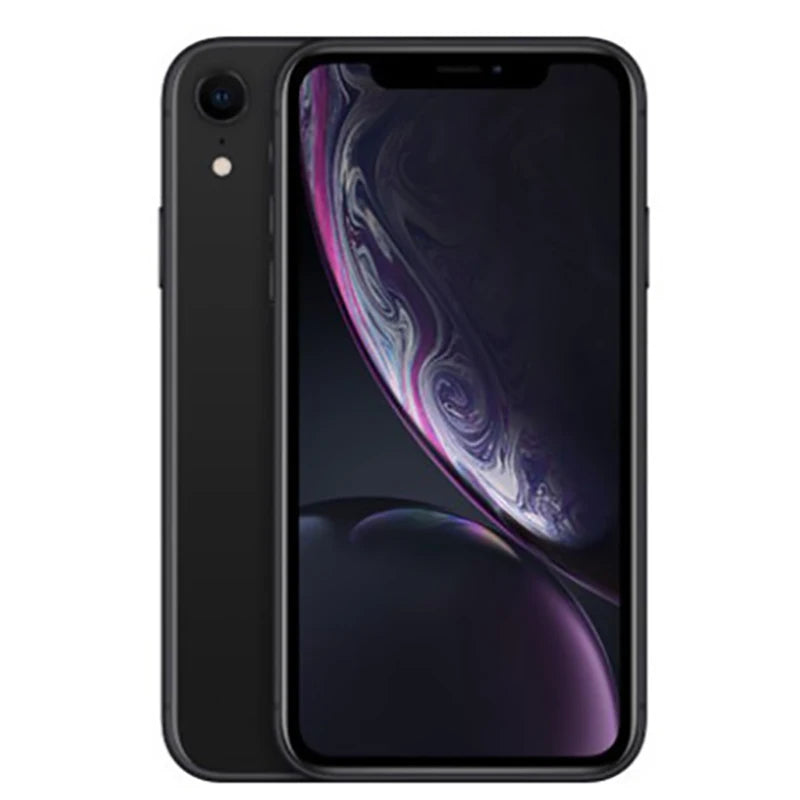 Apple iPhone XR 3G 4G LTE Mobile Cell Phone Original Unlocked Face ID 6.1" Retina 3GB RAM 64GB/128GB ROM 12MP IOS CellPhone