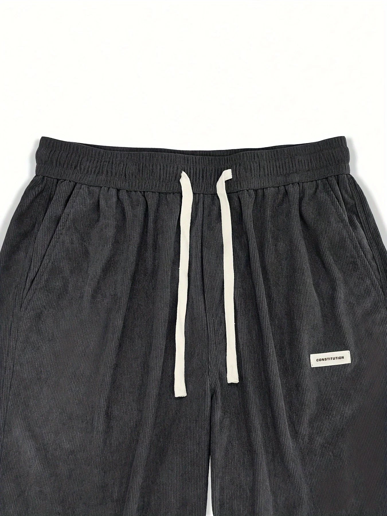 Corduroy pants men clothing Sweatpants Loose-Fit Casual Pants man baggy hosen Regular Length Trousers men cargo pants women