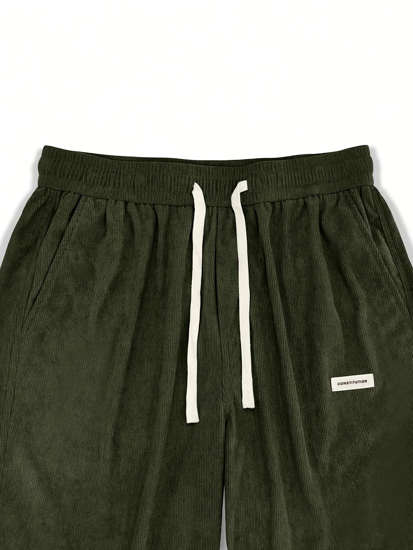 Corduroy pants men clothing Sweatpants Loose-Fit Casual Pants man baggy hosen Regular Length Trousers men cargo pants women