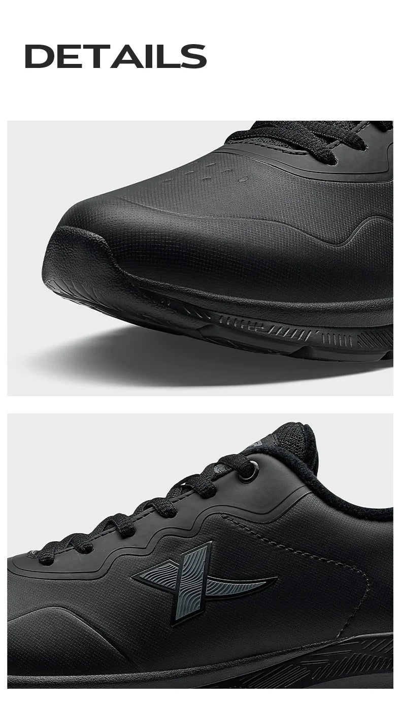 Xtep 9839 Two Cotton Version Cotton Shoes For Men 2024 Winter Soft Sports Shoes Comfortable Stability Sneakers 876419370045