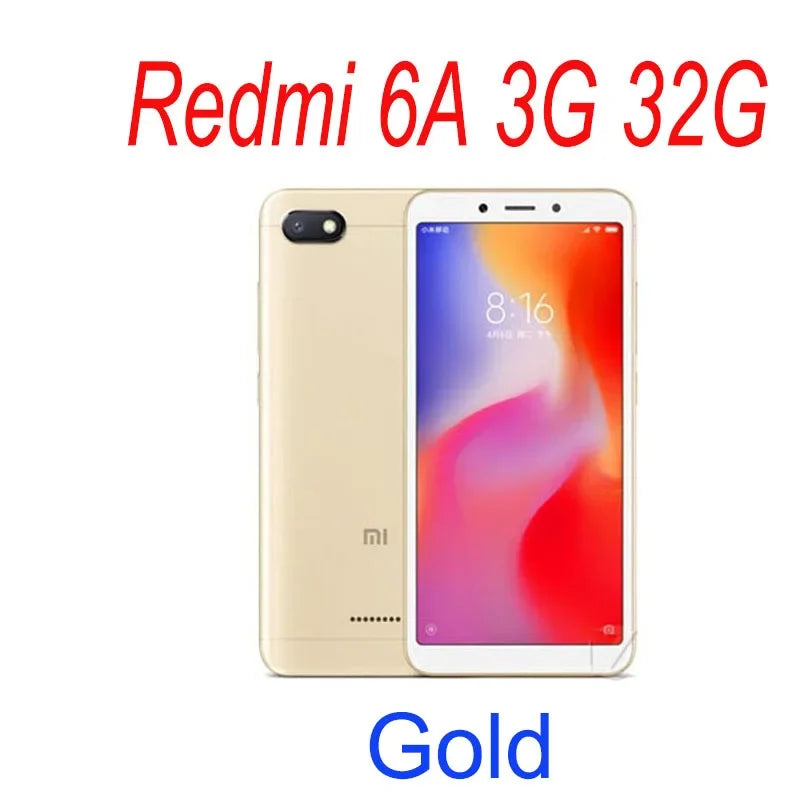 Original Xiaomi Redmi 7 4GB 64GB 6.81'' Mobile Phones Global ROM Google Play Android 4000 mAh Smartphone Fingerprint Free Gift