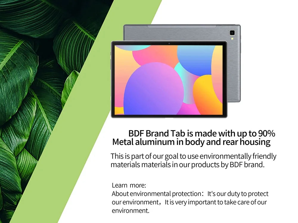 10.1" High-Definition Screen Tablet Octa-Core Processor 8GB+256GB ROM 4G 5G Dual SIM WiFi GPS Metal Shell with Keyboard mouse