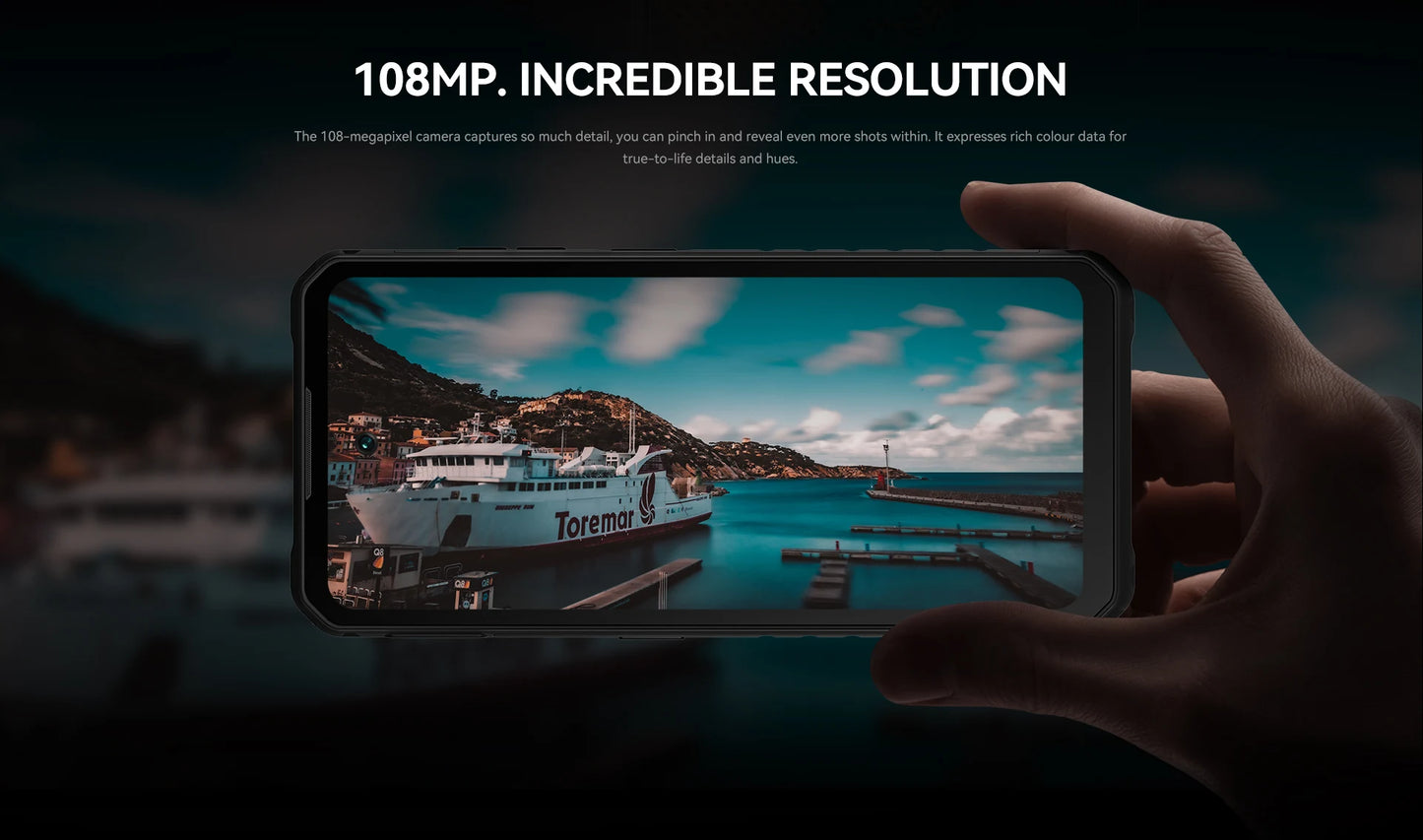 IIIF150 B2 Pro Rugged Smartphone Android Cell Phone G99 120Hz 6.8'' Screen 24GB RAM 256GB ROM 108MP Camera 10000mAh 30W Charge