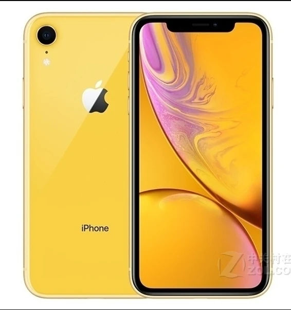 Apple iPhone XR 3G 4G LTE Mobile Cell Phone Original Unlocked Face ID 6.1" Retina 3GB RAM 64GB/128GB ROM 12MP IOS CellPhone