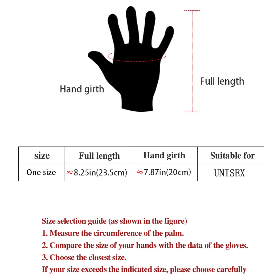 Winter Women's Thermal Gloves Touchscreen Compatible Fleece Lined Full Finger Waterproof Hand Warmer Mitten for Bike Cycling